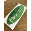Peterbilt john deere green replacement peterbilt decal emblem genuine oem