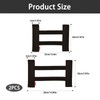 2Pcs Trunk Organizer, High-Elasticity Velcro Cargo Organizer, Large And Small