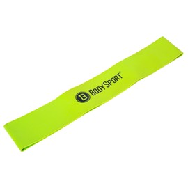 Body Sport BDSLB12GRN Loop Resistance Bands – Exercise Bands for Legs and Hips – Latex Rubber Resistance Loops – Green – Extra Heavy Resistance