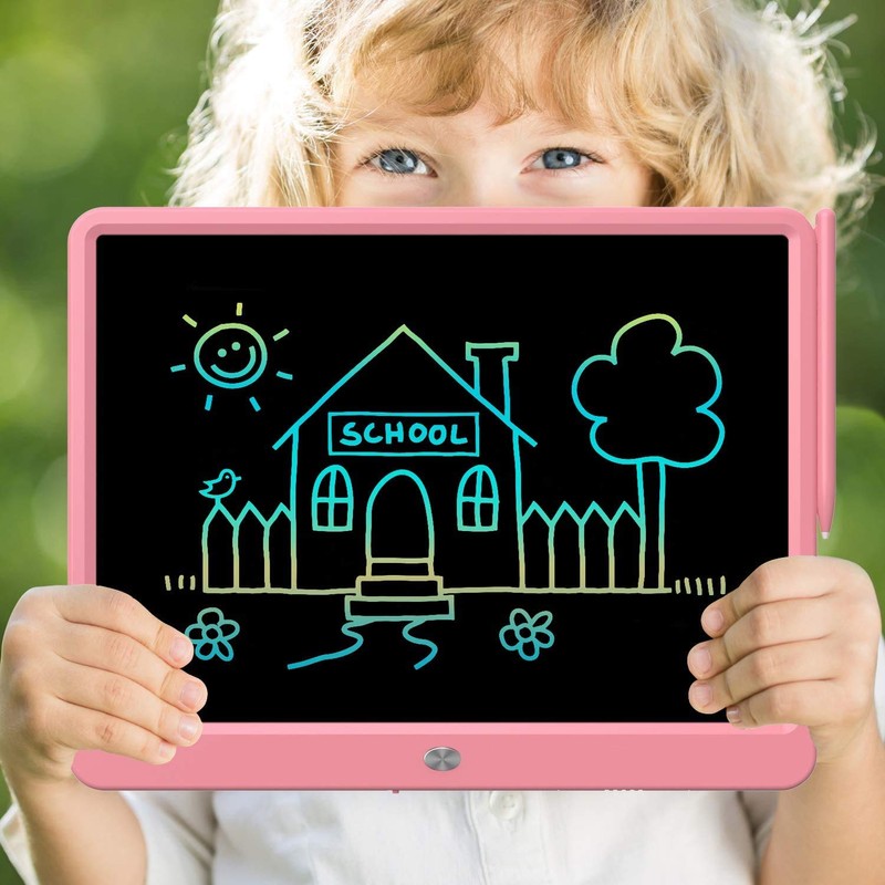 LCD Writing Tablet, Extra large 15 Inch, Colorful, Erasable Electronic