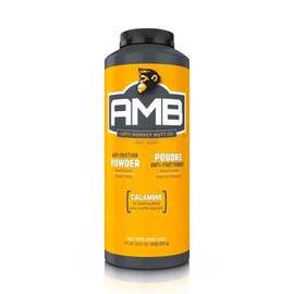 ANTI MONKEY BUTT Anti Monkey Butt Body Powder, TalcFree Calamine Dusting Powder, Sweat, Odor & Friction Fighter, 8 Ounces, Pack of 1