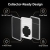 Commemorative Coin Slab Holder for Display and Protection - Transparent