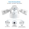 SANSI LED Outdoor Motion-Activated Security Lights, 27W (200W Equiv.) 2700lm,