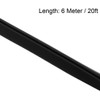 Boxonly U-Shaped Rubber Edge Sealing Strip Edge Trim 8mmx5mm Black