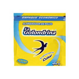 La Golondrina Quitamanchas en Polvo Clásica Sobre de 450 g Blanqueador Sin Cloro