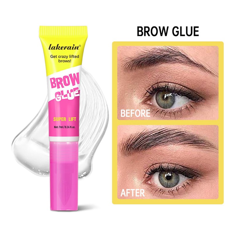 Super Lift Eyebrow Glue – Clear Brow Gel for Fluffy