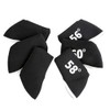 Golf Club Wedge Head Covers 6 Piece Set 48, 52,