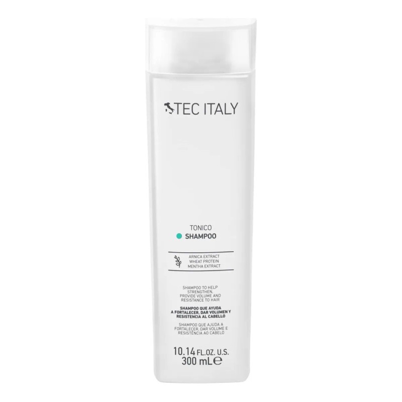 Shampoo Tec Italy Tnico Aporta Volumen Y Resistencia 300 Ml