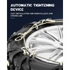 Nemtor Upgraded Snow Chains For Car,2 Pack Adjustable Universal Emergency