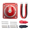 FASTSTORM 300A Waterproof Battery Disconnect Switch 12V-48V, On/Off Kill Switch