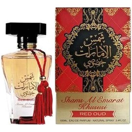 Ard al Zaafaran Shams Al Emarat Khususi Red Oud for Unisex Eau de Parfum Spray, 3.4 Ounce