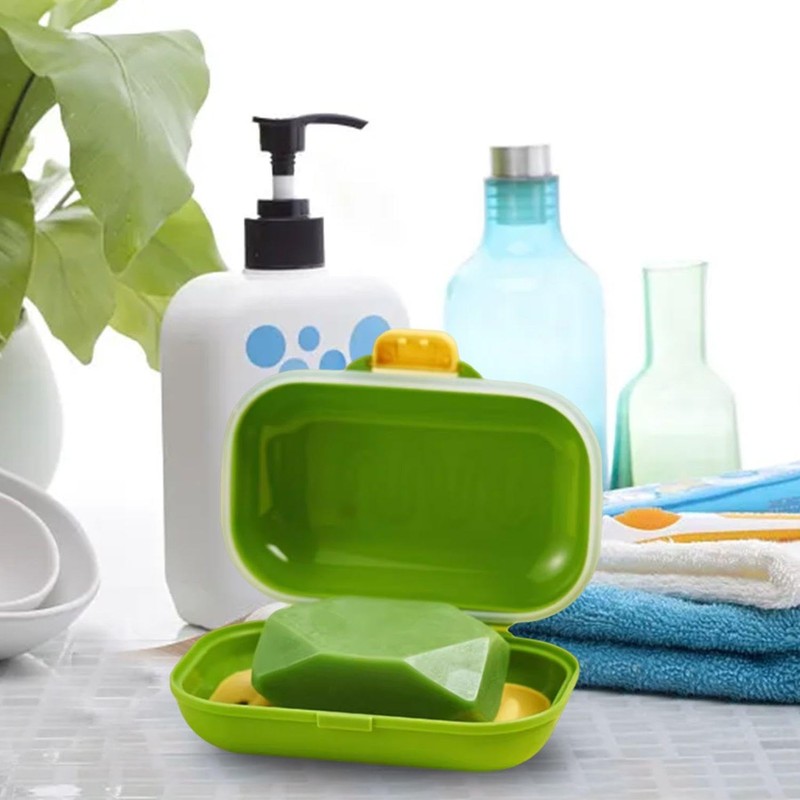 3 Piece Soap Dish, Portable Soap Dish, Drain Soap Dish,