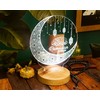 Ramadan Decorative Islamic Eid Mubarak Decoration 3D LED Lamp Gift