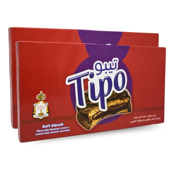 Tipo Soft Biscuit Filled With Hazelnut Cream & Coated With