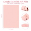 Nail Art Table Mat,Nail Mat for Nail Tech Foldable Nail