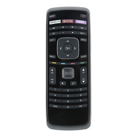 Replacement TV Remote Control Black for VIZIO XRT-112 TV E320iA0 E420DA0 E420IA0 E500IA0