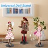 HMIEPRS 10 Pcs Doll Stand Adjustable Doll Display Stand, Action