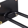 Relaxdays 2 x Tool Holder Wall Mount, Double Hook, Broom
