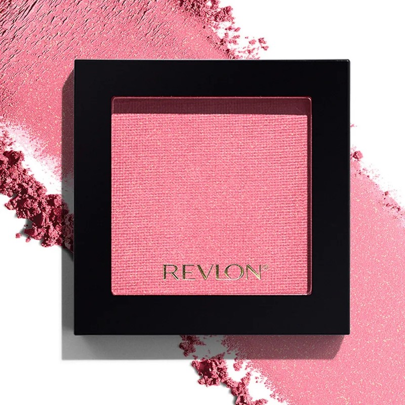 Revlon powder blush rubor en polvo tono 014 tickeled pink