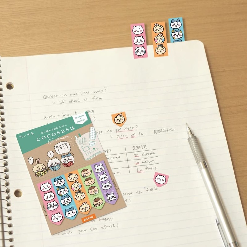 Beverly Sticky Notes Chiikawa Cocosas Meeting CS-184