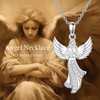 SELKAT Angel Necklace 925 Sterling Silver You Are My Angle