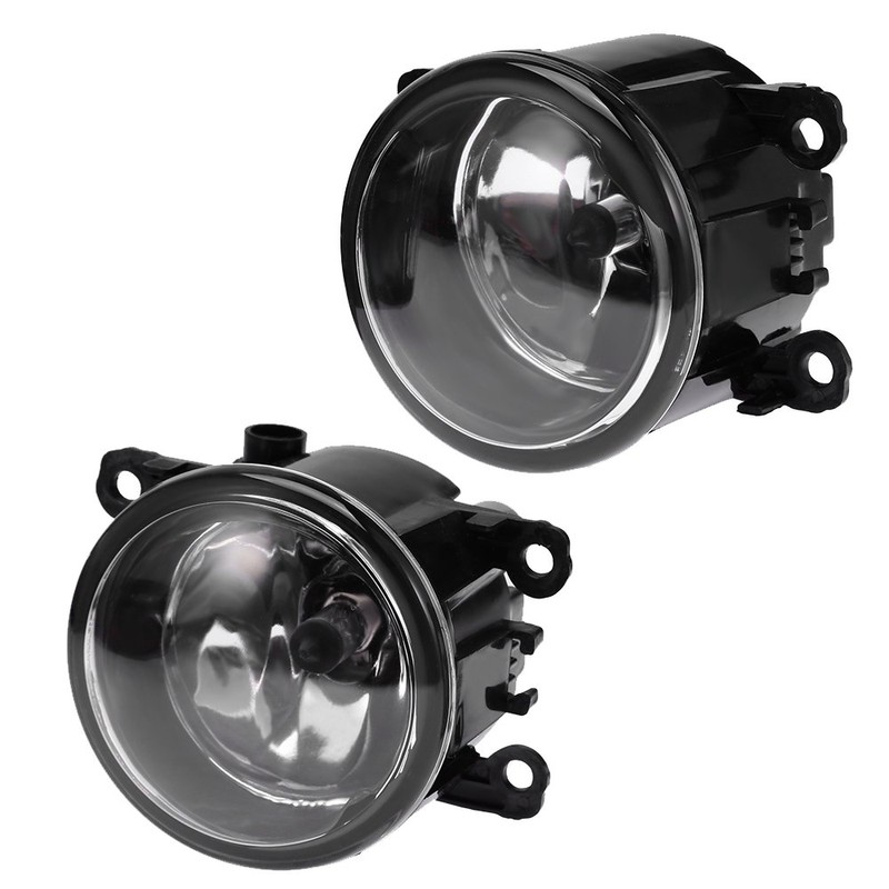 Saihisday Clear Lens Driving Fog Lights Bumper Lamps Bulbs Harness