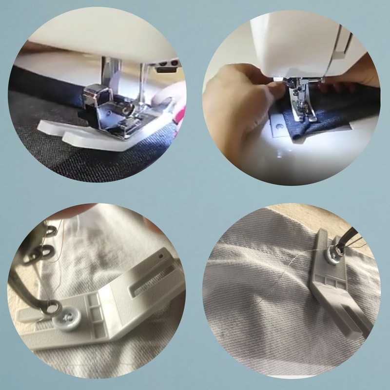 Hump Jumper Sewing Tool - 2Pcs Hemming Tool for Seam