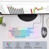 Mechanical Keyboard 5-Color Led Multi-Mode Atmosphere Backlit Keyboard Mechanical Gaming