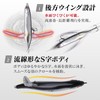 CONTYU 2pcs Topwater Lures Bass Fishing Set Crawler Feathers 80mm