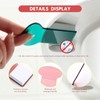 3Pcs Toilet Seat Lifter with 1Pc Toilet Seat Stickers Decals,