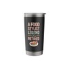 Retirement Legend Has Retired Food Stylist Stainless Steel Insulated Tumbler