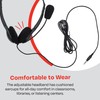 Califone 3065AVT Lightweight Personal Multimedia Stereo Headset with To Go