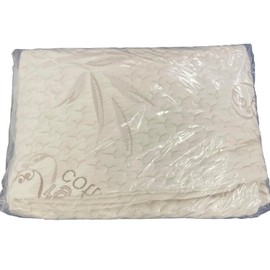 FoamRush 8" x 53" x 75" Full, Soft, Fitted, Zippered Mattress Cover Replacement, Premium Cotton, Waterproof, Non Skid Bottom, Mattress Pad Cover, Mattress Not Included