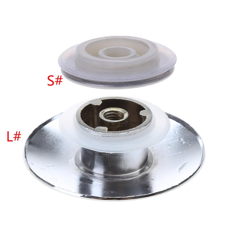 Bestvisse Basin Bounce Button Kitchen Sink Strainer Cover Thicken Stainless