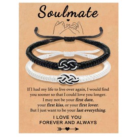 Matching Bracelets for Couples Anniversary Couple Gift for Him and Her Matching Couples Bracelets Long Distance Touch Bracelets Relationship Gifts for Boyfriend Husband His and Hers Couples Bracelets