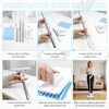 Snap Grip Mini Mop,2026 Upgraded Zero Touch Snap Grip Mini