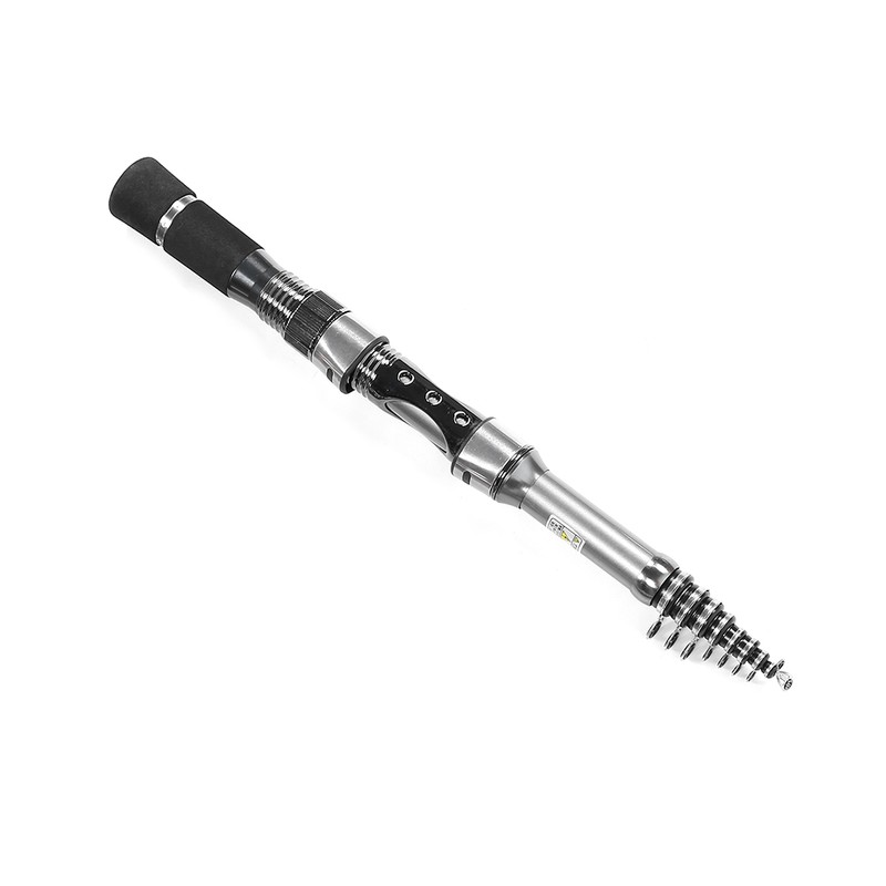 Protable Ultralight Carbon Fiber Fishing Rod Telescopic Pole Tackle Accessory