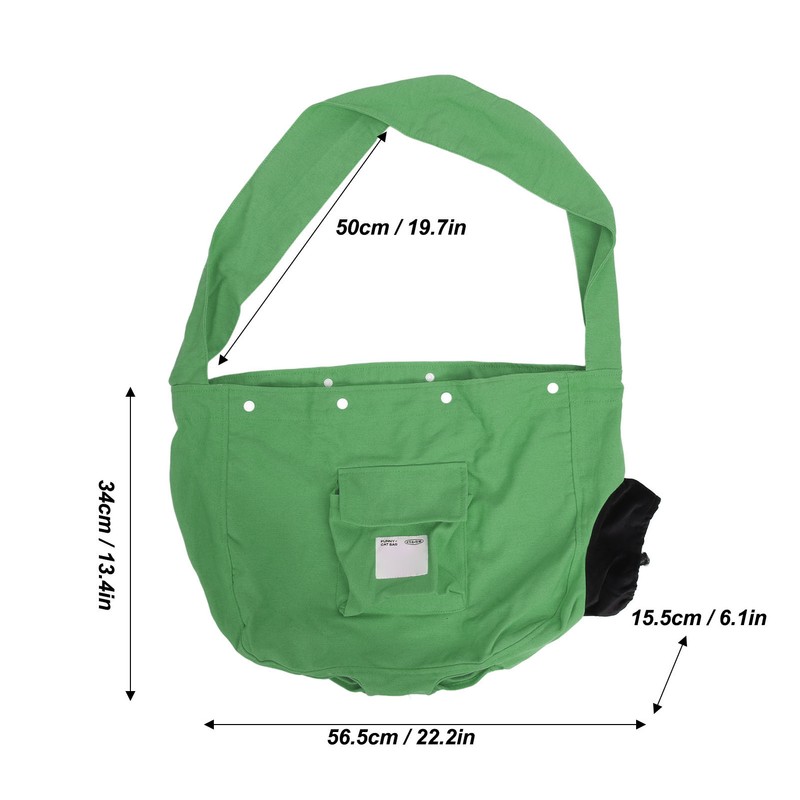 Cat Sling Carrier Breathable Large Capacity Pet Shoulder Messenger Bag