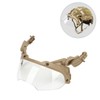 Helmet Goggles for MICH PC Adjustable Visor Goggle with Transparent