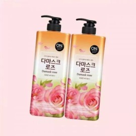 On The Body 온더바디 플라워 꽃무늬 바디워시 다마스크로즈 900g 2개 4534344 On The Body Flower Pattern Body Wash Damask Rose 900g 2 Pieces