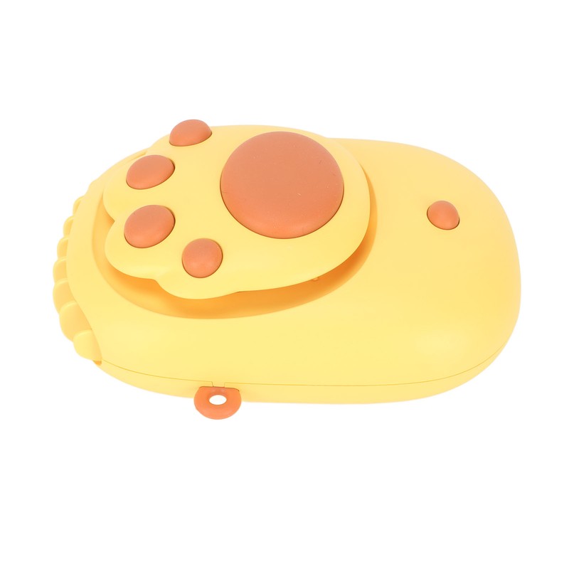 Mini Hanging Neck Fan Cat Paw Shape USB Rechargeable Quiet