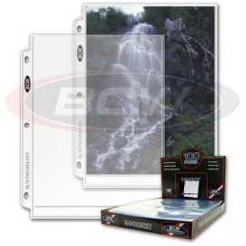 50 1 pocket sheets 8x10 Photo Album Binder Pages