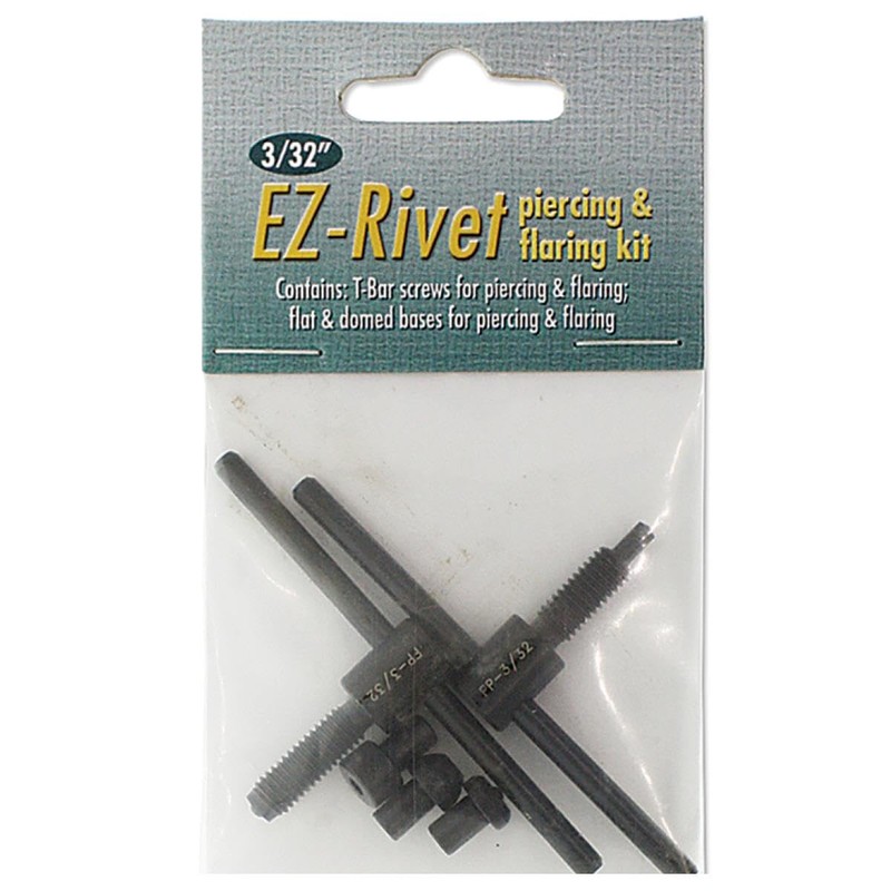 The Beadsmith EZ Rivet Piercing & Flaring Kit - Includes