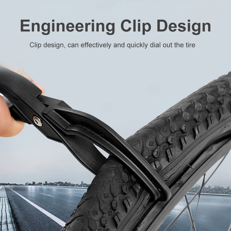 Keenso Bicycle Tyre Pliers, Durable Plastic Bicycle Tyre Repair Tool,