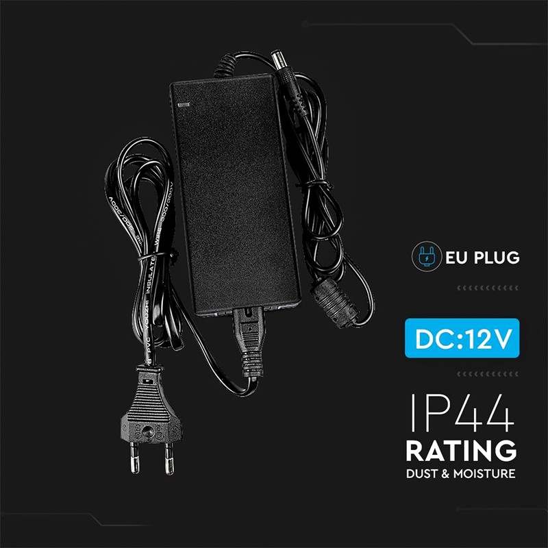 V-TAC Power Supply 12V 42W 3.5A with Jack 2.1 for