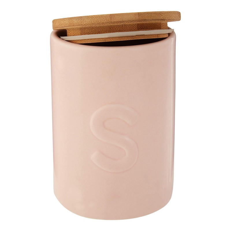 Premier Housewares 0723016 Canister, Bamboo, Dolomite