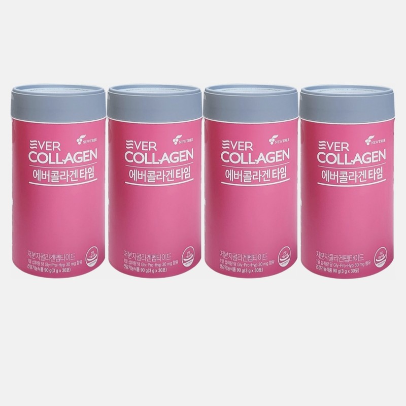 Ever Collagen Time Collagen Low Molecular Peptides 30 packets, 1