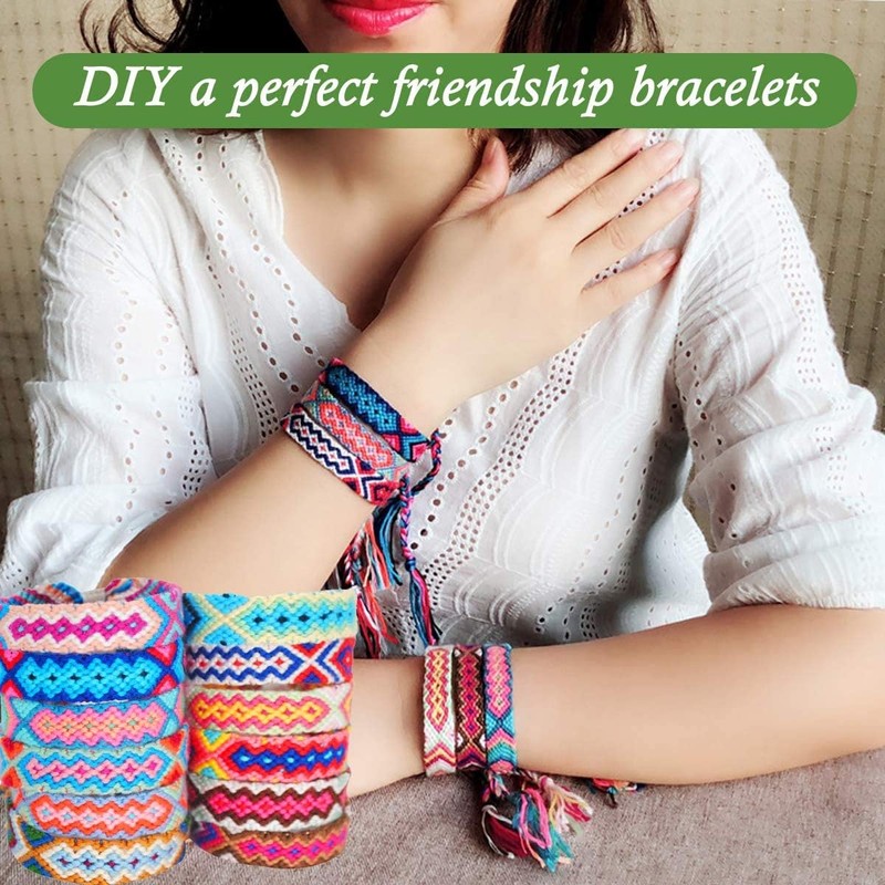 Rainbow colors Embroidery Floss - Cross Stitch Threads - Friendship