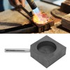 Graphite Casting Mold Heat Resistant High Purity 2.4in Diameter 0.8in