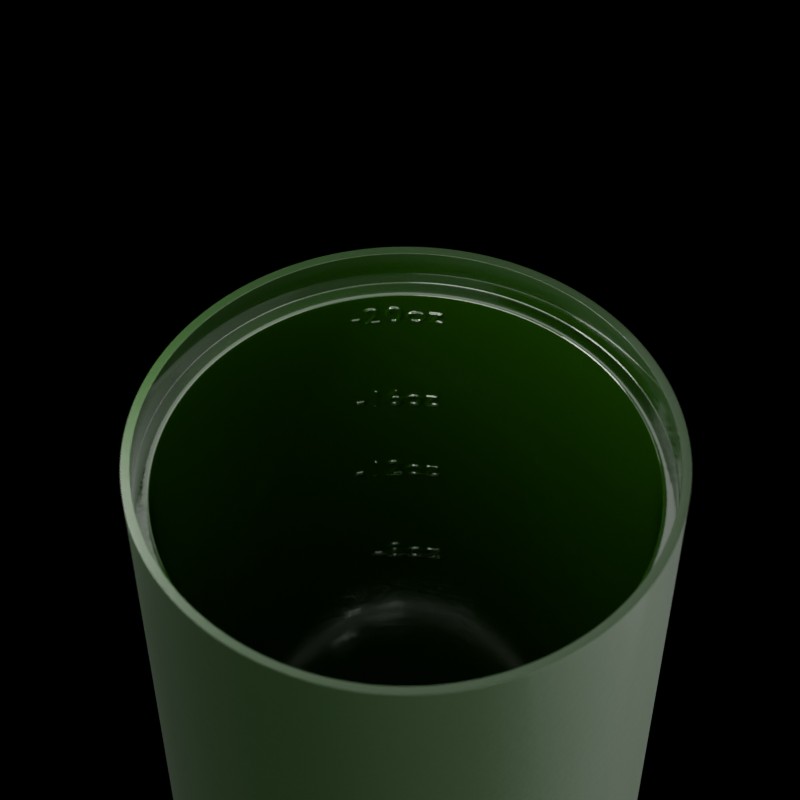 Fressko Ceramic Lined Tumbler with Titanium Straw - Venti 20oz,
